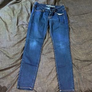 American Eagle Jegging Size 10L - Dark Indigo